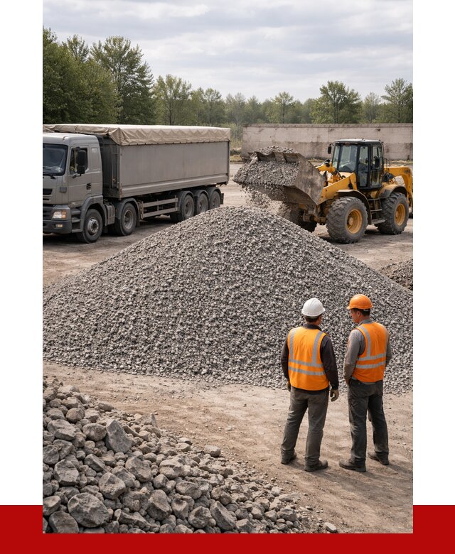 Гранитный щебень фракция 5-20 в Омске от 4355 руб | ПРОНЕРУДОмс