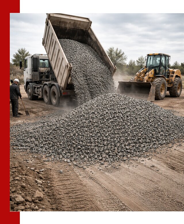 Гранитный щебень фракция 10-20 с доставкой в Омске