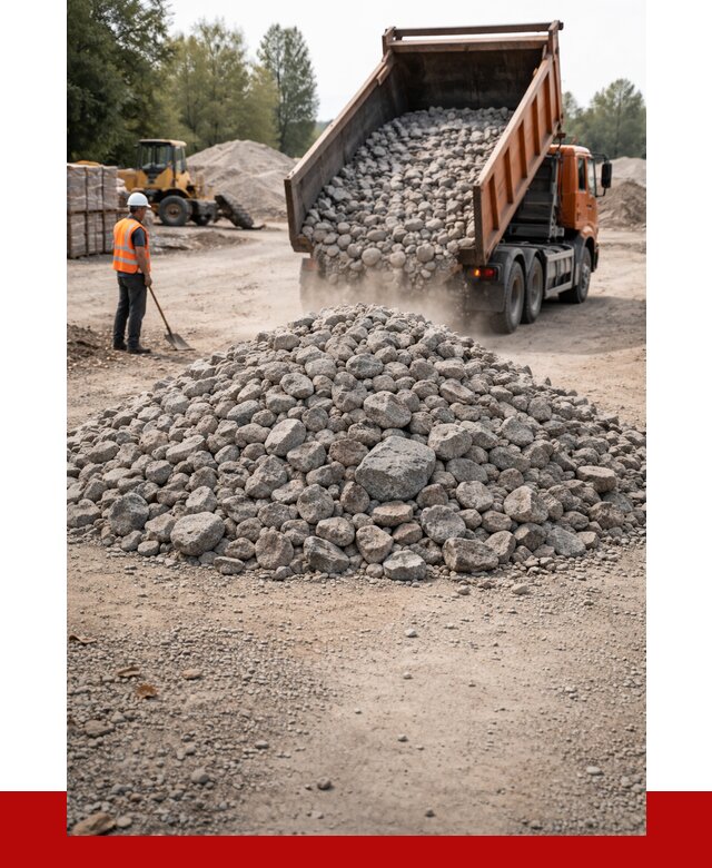 Гранитный щебень фракция 70-150 в Омске от 1711 | ПРОНЕРУДОмс