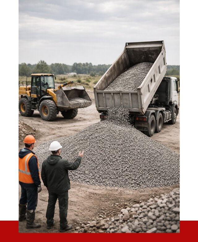 гравийный щебень фракция 3-10 в Омске от 3318 р. ПРОНЕРУДОмс