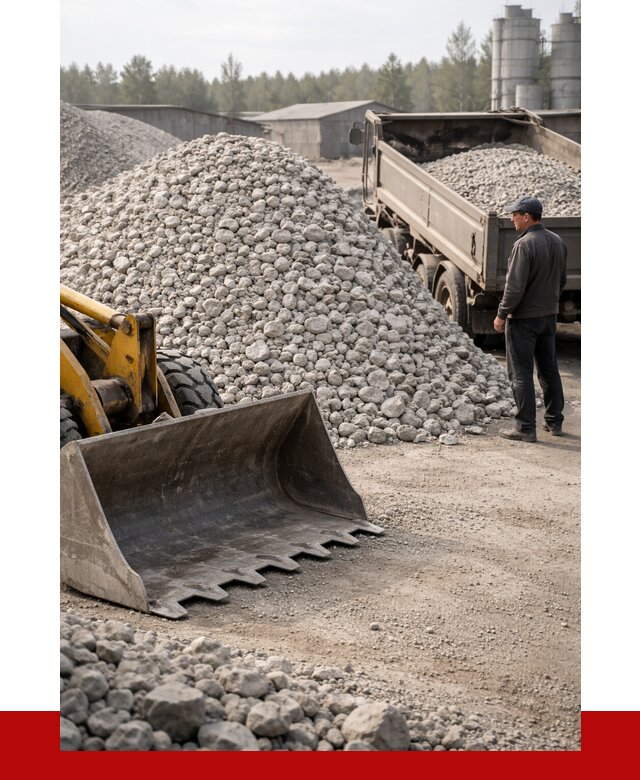 Известняковый щебень фракция 40-70 в Омске от 4355 р. | ПРОНЕРУДОмс