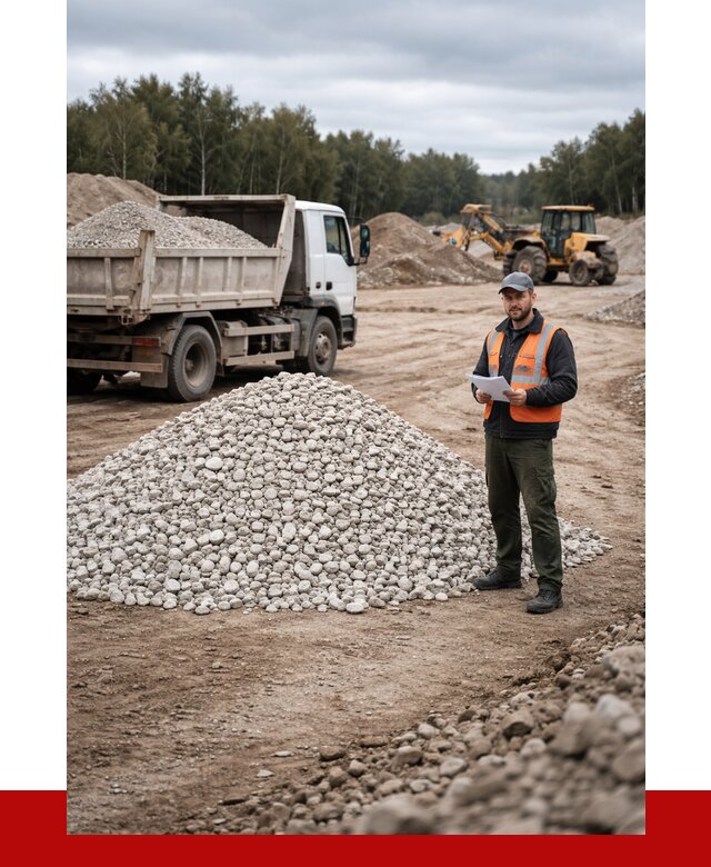 Доломитовый щебень в Омске купить от 2281 р., ПРОНЕРУДОмс