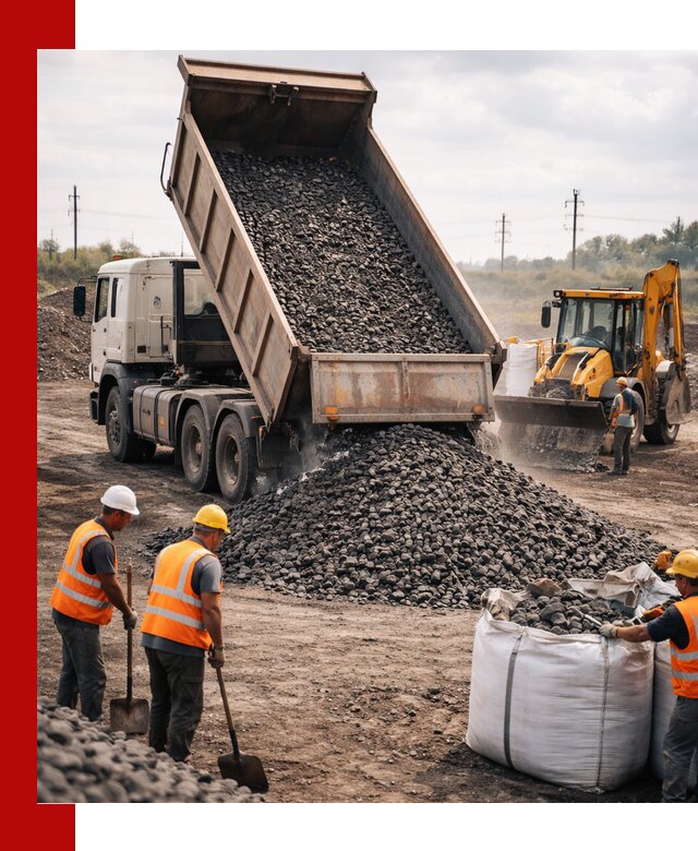 Шлаковый щебень фракция 40-70 с доставкой в Омске