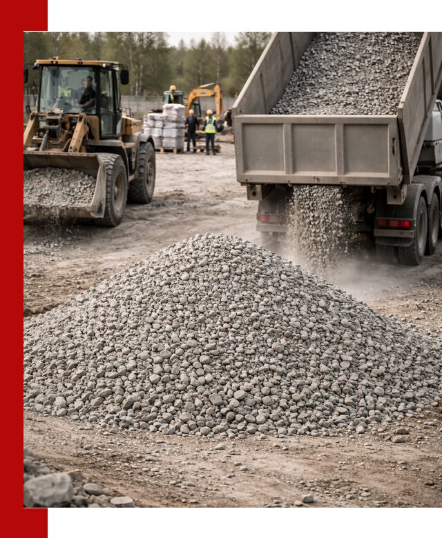 Вторичный щебень фракции 5-20 в Омске — доставка и продажа крупнотоннажно