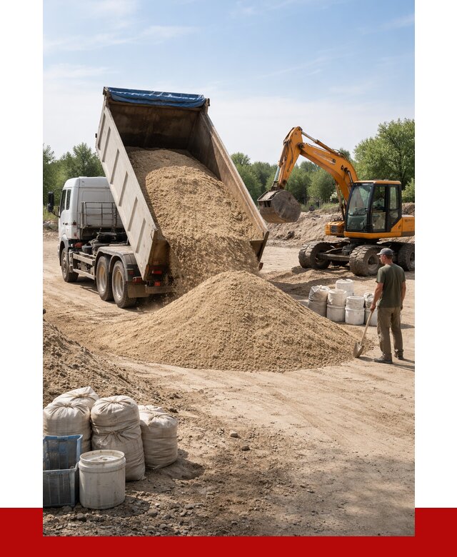 Купить речной песок в Омске от 1244 р. за куб | ПРОНЕРУДОмс