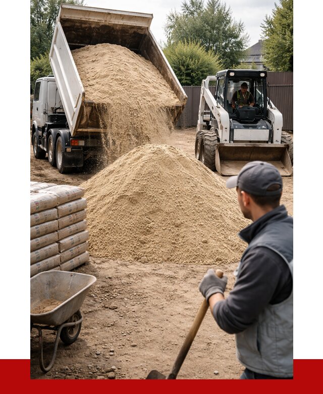 Мытый речной песок с доставкой в Омске от 1504 р. | ПРОНЕРУДОмс