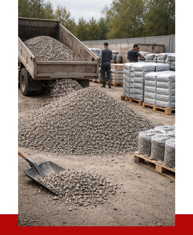 Гравий фракция 5-20 в Омске купить от 2385 р. ПРОНЕРУДОмс
