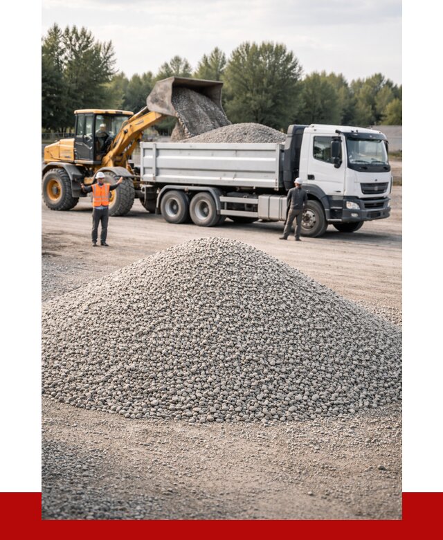 Купить мытый гравий в Омске от 3629 р, доставка ПРОНЕРУДОмс