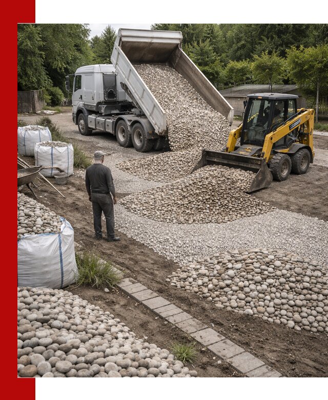 Доставка морской гальки оптом и в розницу в Омске