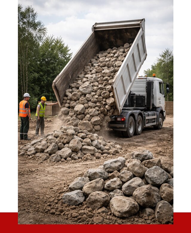 Купить булыжник в Омске с доставкой от 4666 р. за куб | ПРОНЕРУДОмс