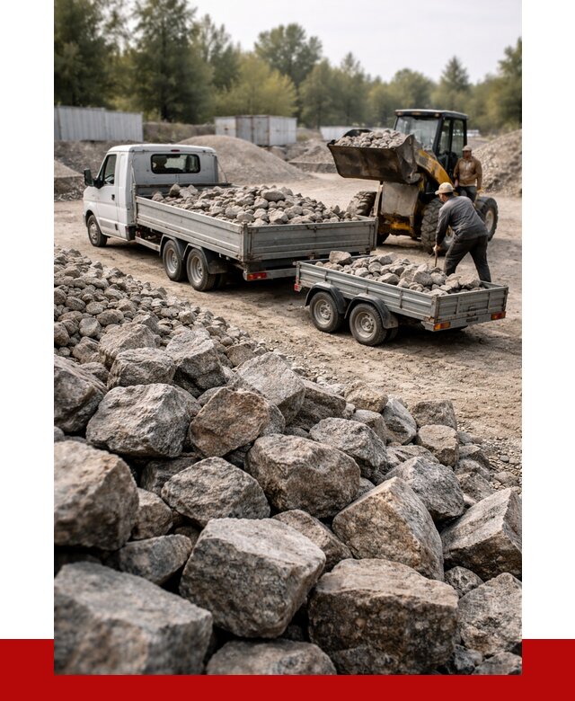 Купить бутовый камень гранитный в Омске от 2903 р. | ПРОНЕРУДОмс