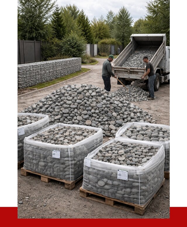 Камень для габионов в Омске от 4355 р. за куб | ПРОНЕРУДОмс