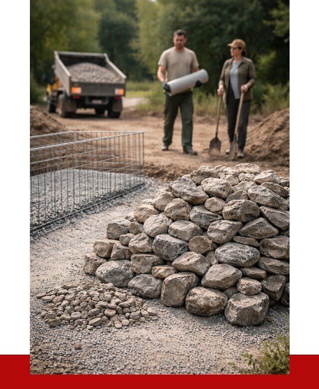 Камень для габионов фракция 100-200 в Омске от 4977 р. | ПРОНЕРУДОмс