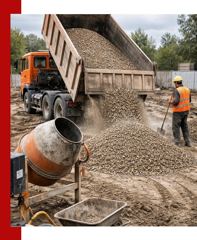 Опгс для бетона с доставкой самосвалом в Омске от производителя