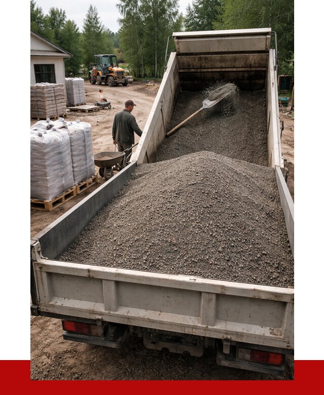 ЩПС с доставкой в Омске от 2177 р. за куб | ПРОНЕРУДОмс