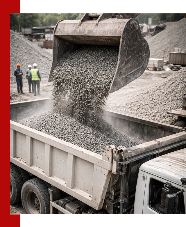 Отсев и крошка для строительства и дорожных работ в Омске