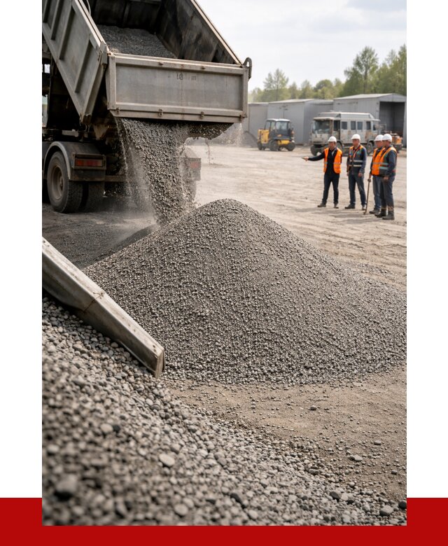 Гравийный отсев 0-5 в Омске от 1244 р. с доставкой | ПРОНЕРУДОмс