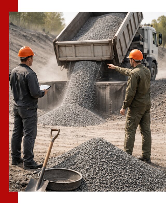 Гранитная крошка фракция 2-5 доставка в Омске
