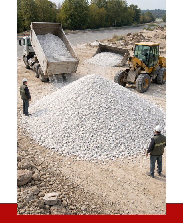 Белая мраморная крошка в Омске от 4355 р. с доставкой | ПРОНЕРУДОмс