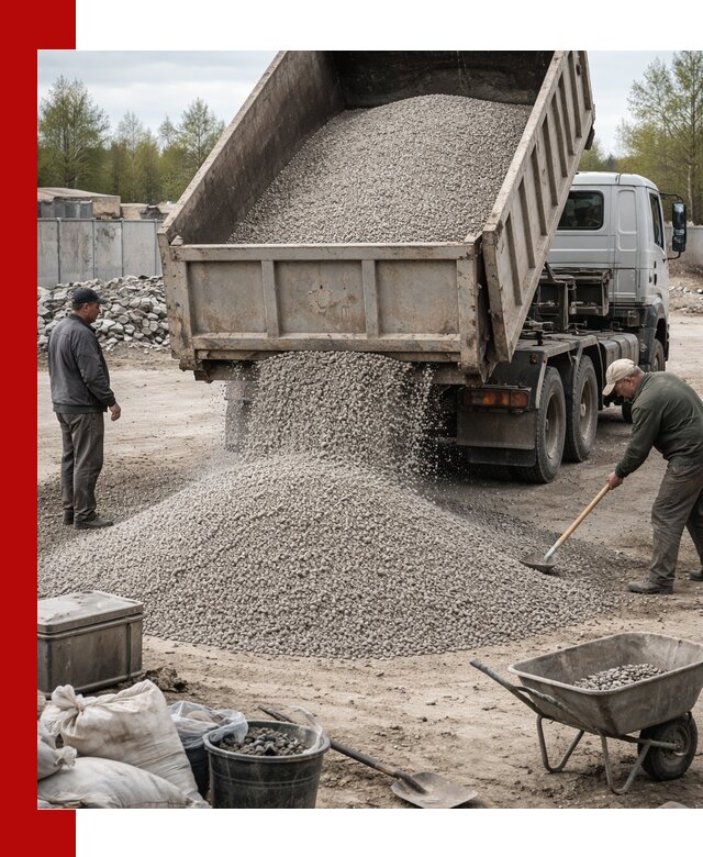 Керамзит фракция 0-5: доставка и продажа в Омске