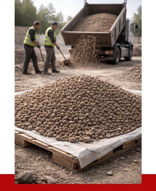 Керамзит фракция 5-10 в Омске от 4355 р. с доставкой | ПРОНЕРУДОмс