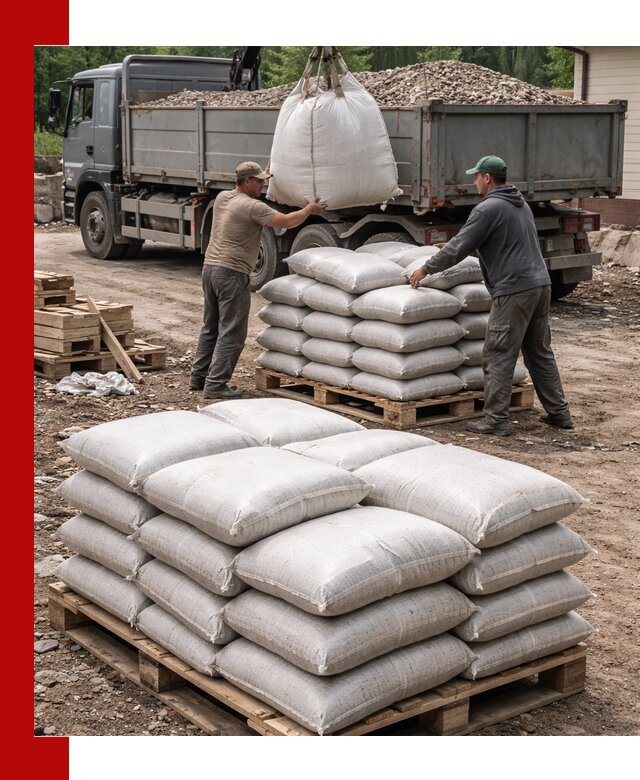 Керамзит в мешках с доставкой в Омске от компании-поставщика