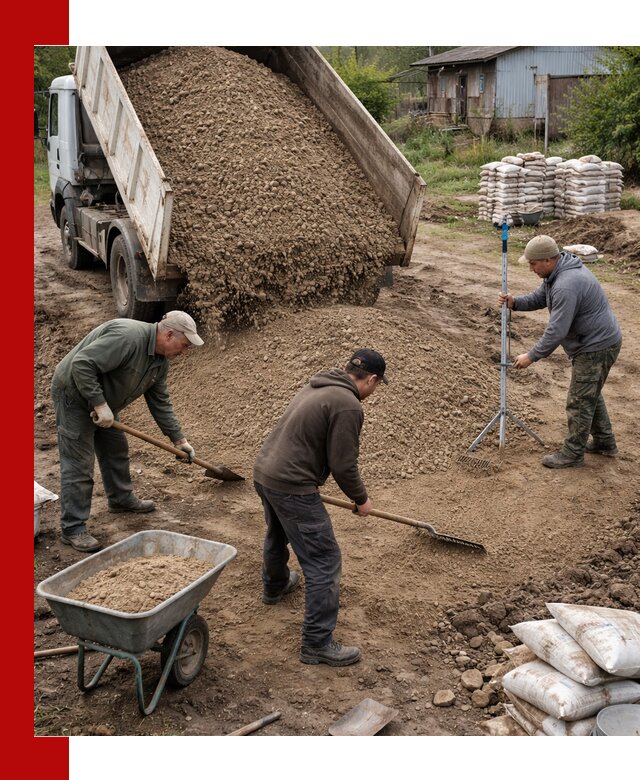 Керамзитовый песок с доставкой в Омске оптом и в розницу