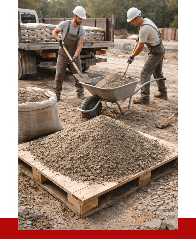 Цементно песчаная смесь М100 в Омске от 5392 р. за куб | ПРОНЕРУДОмс