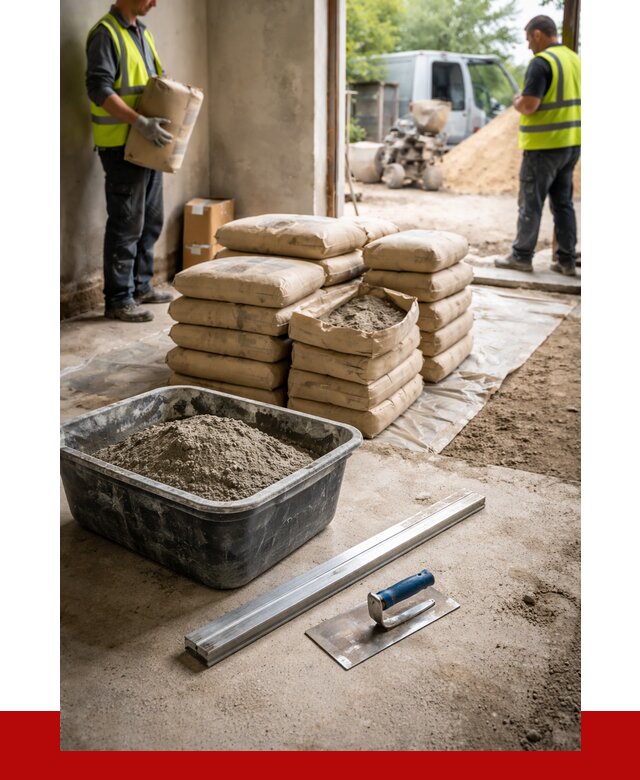 Купить сухую смесь для стяжки в Омске от 4666 р. | ПРОНЕРУДОмс