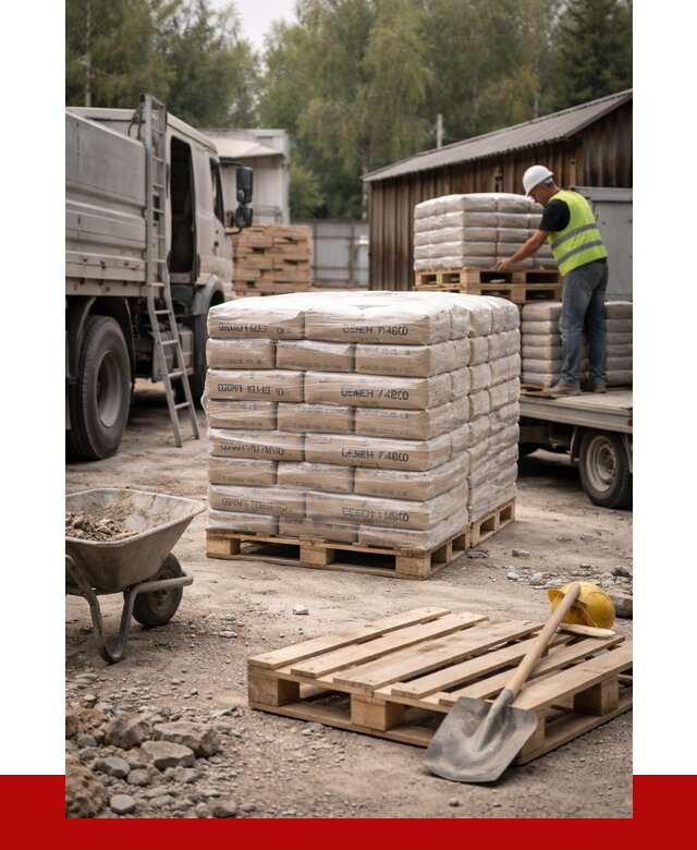 Купить цемент М400 в Омске от 4355 р. с доставкой | ПРОНЕРУДОмс