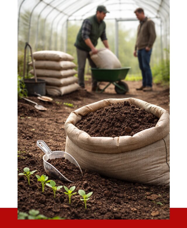 Грунт для теплицы в Омске с доставкой от 1555 р. | ПРОНЕРУДОмс