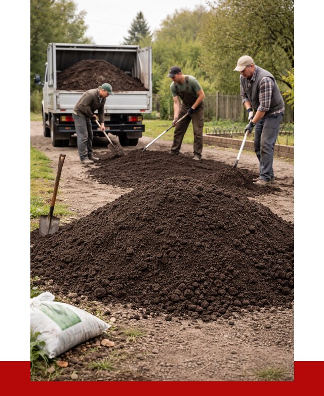 Купить землю для огорода в Омске от 3318 р./куб | ПРОНЕРУДОмс