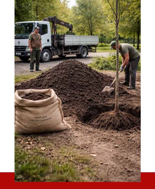 Грунт для посадки деревьев в Омске от 1244 р. | ПРОНЕРУДОмс