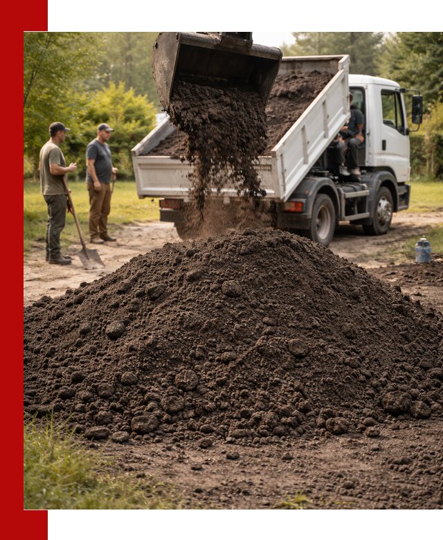 Доставка и продажа чернозема в Омске оптом и в розницу