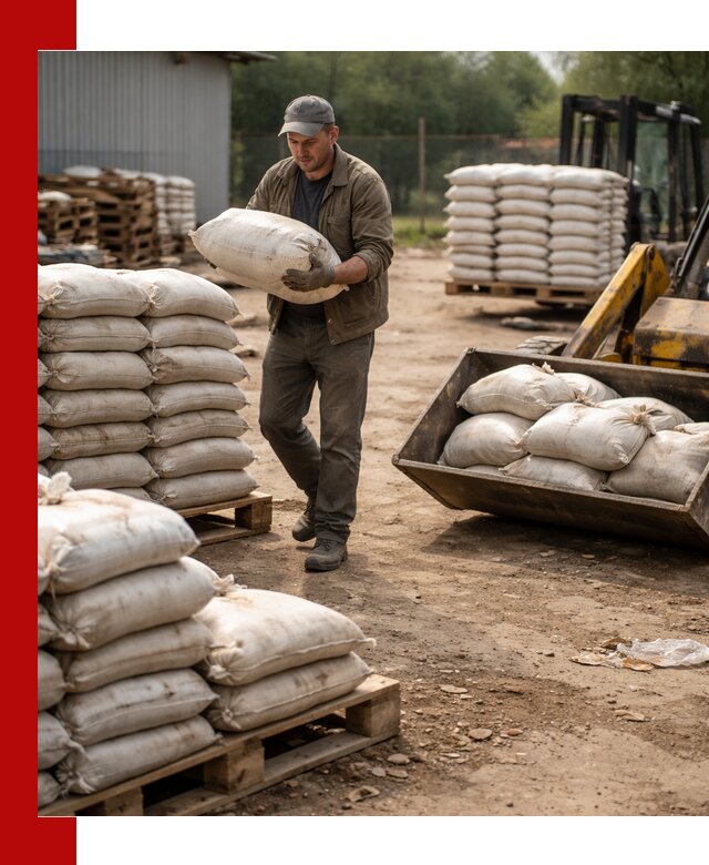 Коровий навоз в мешках с доставкой в Омске