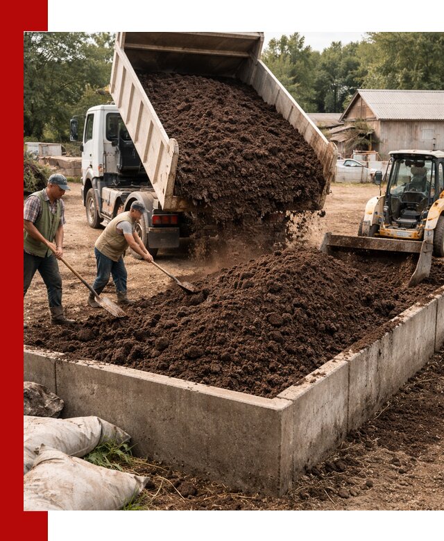 Доставка и продажа биогумуса в Омске оптом и в розницу