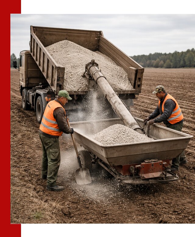 Доставка и продажа суперфосфата оптом и в розницу в Омске