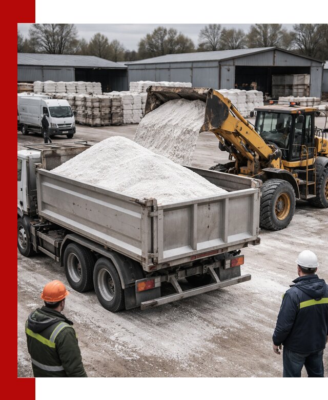Поставка технической соли с доставкой в Омске