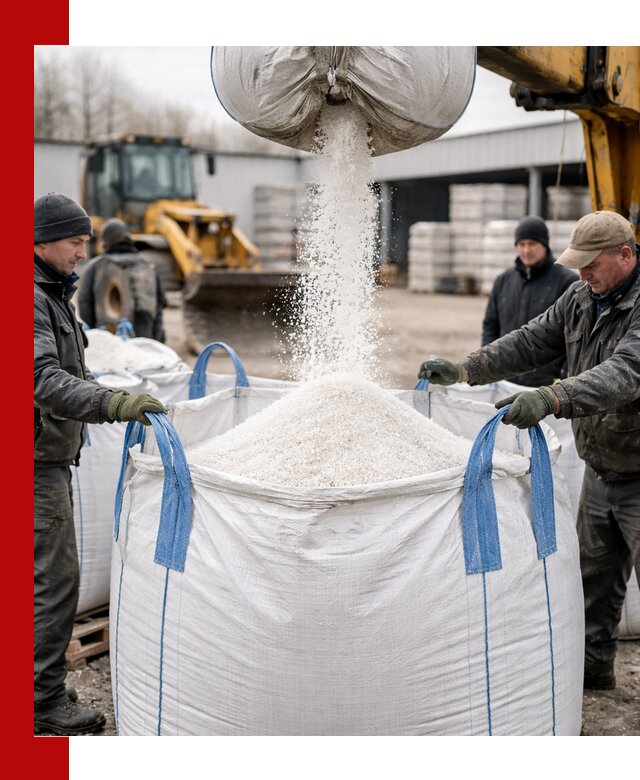 Доставка соли в биг-бегах оптом в Омске