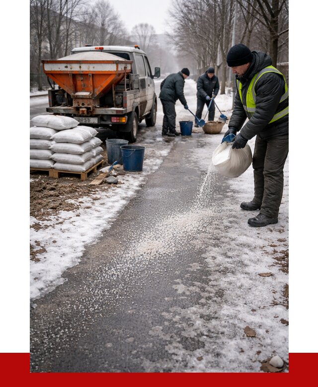 Реагент против гололеда в Омске с доставкой от 4666 р. | ПРОНЕРУДОмс