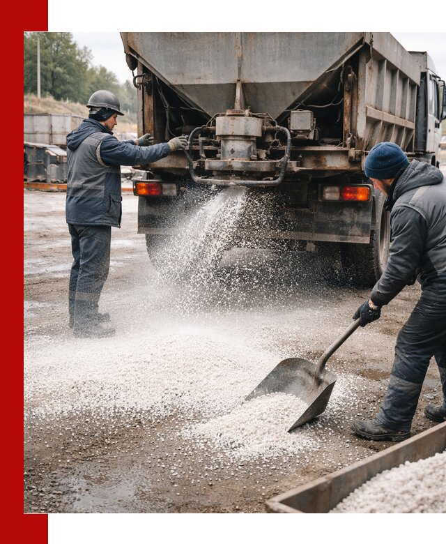 Доставка и продажа хлористого кальция в Омске