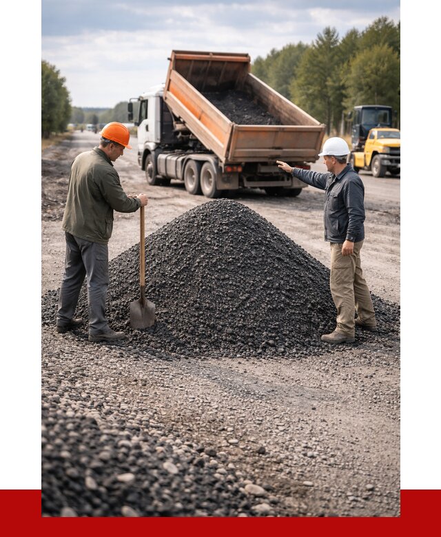 Купить асфальтовую крошку для дорог в Омске от 4355 р. | ПРОНЕРУДОмс