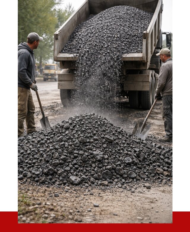 Дробленый асфальт в Омске от 2903 р. с доставкой | ПРОНЕРУДОмс