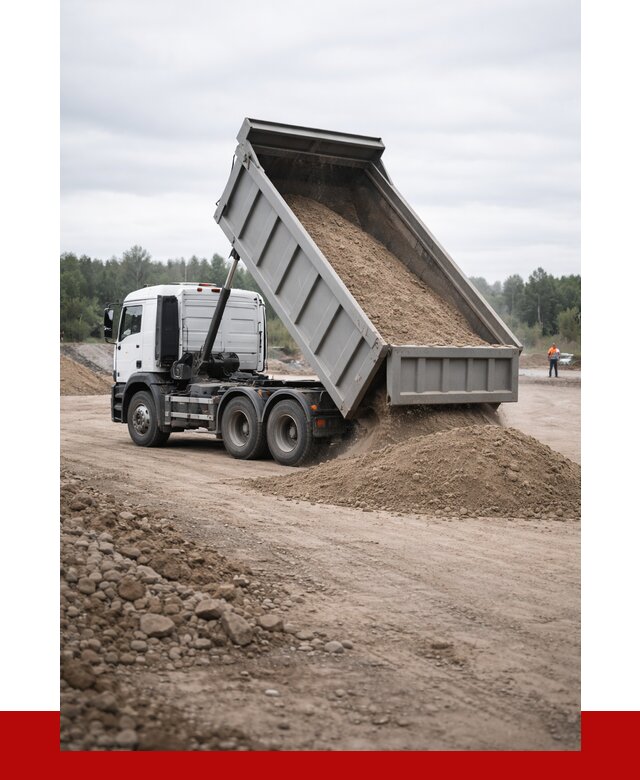 Доставка самосвалом 15 кубов в Омске от 6740 руб. | ПРОНЕРУДОмс