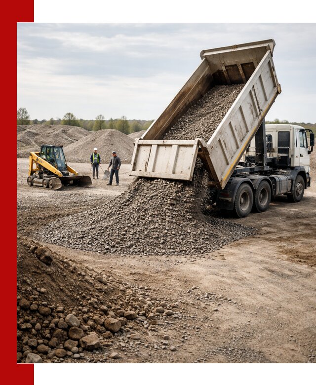 Доставка самосвалом 25 м³ в Омске быстро и надежно