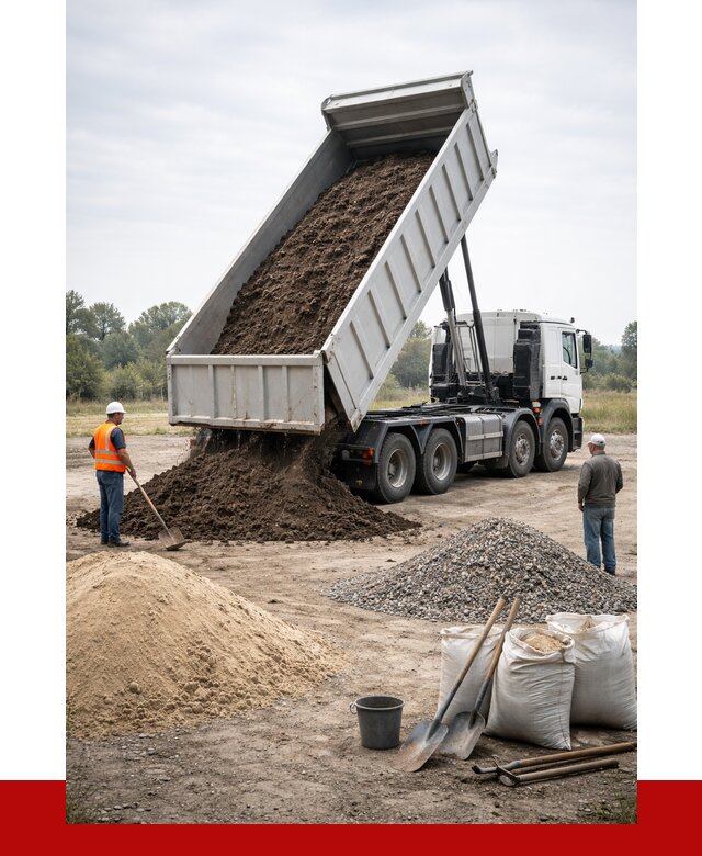 Доставка самосвалом 30 кубов в Омске от 8814 р. | ПРОНЕРУДОмс