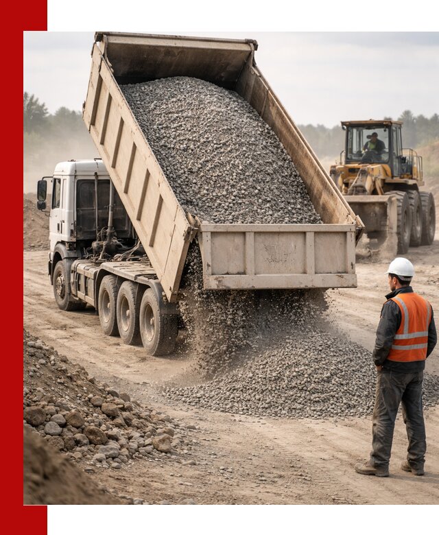 Доставка самосвалом 40 кубов цемента и сыпучих в Омске