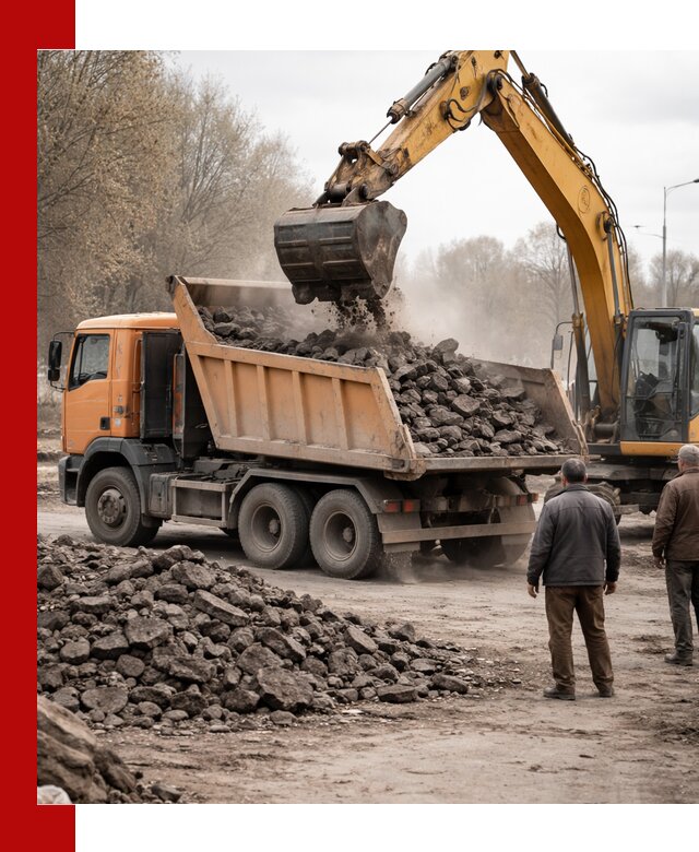 Вывоз асфальта и асфальтового покрытия в Омске