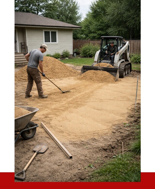 Отсыпка участка песком в Омске, от 2592 р., ПРОНЕРУДОмс