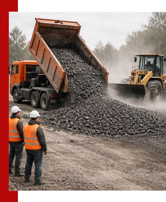 Доставка и продажа асфальтовой крошки в Омске